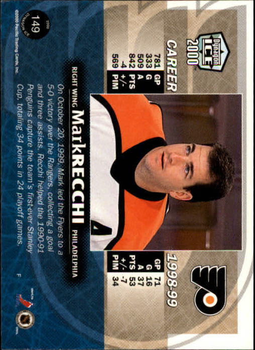 A9009- 1999-00 Pacific Dynagon Ice Hk Cards 1-204 -You Pick- 15+ FREE US SHIP - Picture 293 of 407