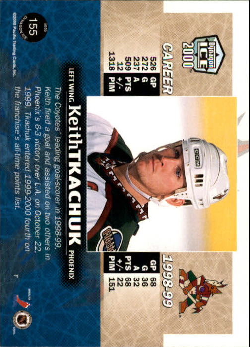 A9009- 1999-00 Pacific Dynagon Ice Hk Cards 1-204 -You Pick- 15+ FREE US SHIP - Picture 305 of 407