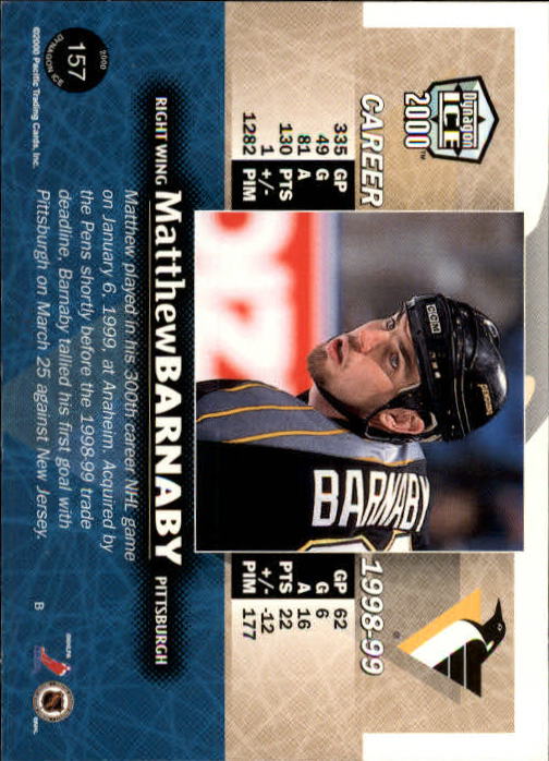 A9009- 1999-00 Pacific Dynagon Ice Hk Cards 1-204 -You Pick- 15+ FREE US SHIP - Picture 307 of 407
