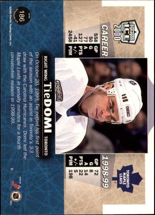 A9009- 1999-00 Pacific Dynagon Ice Hk Cards 1-204 -You Pick- 15+ FREE US SHIP - Picture 365 of 407