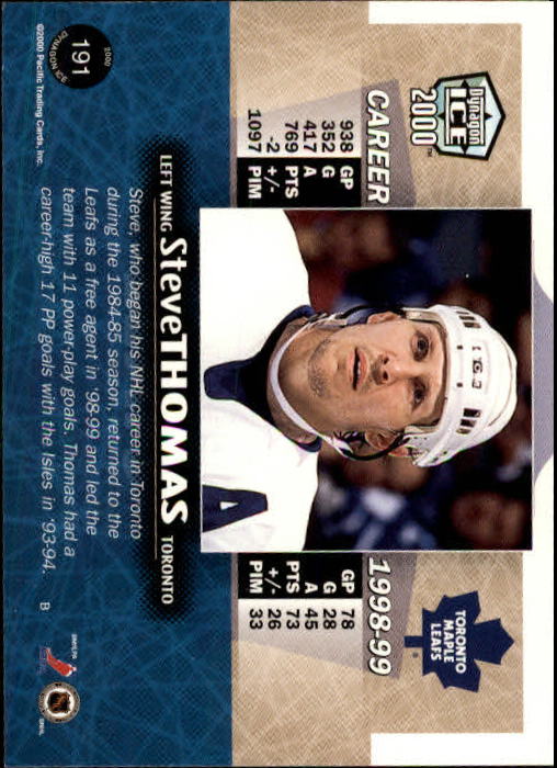 A9009- 1999-00 Pacific Dynagon Ice Hk Cards 1-204 -You Pick- 15+ FREE US SHIP - Picture 375 of 407