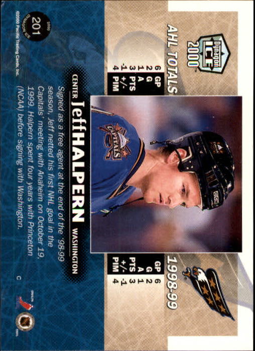 A9009- 1999-00 Pacific Dynagon Ice Hk Cards 1-204 -You Pick- 15+ FREE US SHIP - Picture 395 of 407