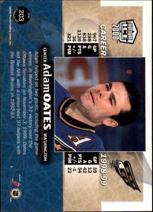 A9009- 1999-00 Pacific Dynagon Ice Hk Cards 1-204 -You Pick- 15+ FREE US SHIP - Picture 399 of 407
