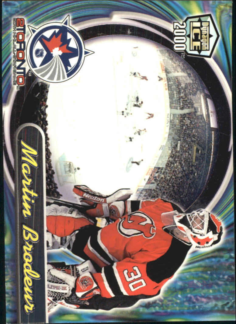 1999-00 Pacific Dynagon Ice 2000 All-Star Preview #13 Martin Brodeur