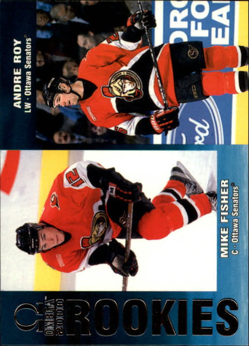 1999-00 Pacific Omega #166 M.Fisher RC/A.Roy RC