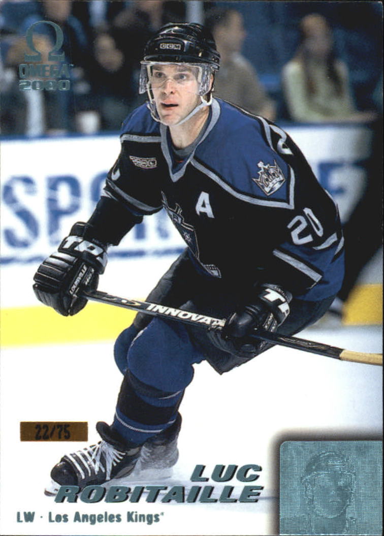 1999-00 Pacific Omega Ice Blue #111 Luc Robitaille