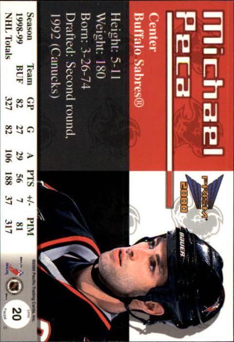 A5427- 1999-00 Pacific Prism Hk #s 1-150 +Rookies -You Pick- 15+ FREE US SHIP - Picture 39 of 293