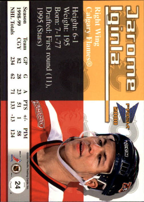 A5427- 1999-00 Pacific Prism Hk #s 1-150 +Rookies -You Pick- 15+ FREE US SHIP - Picture 47 of 293