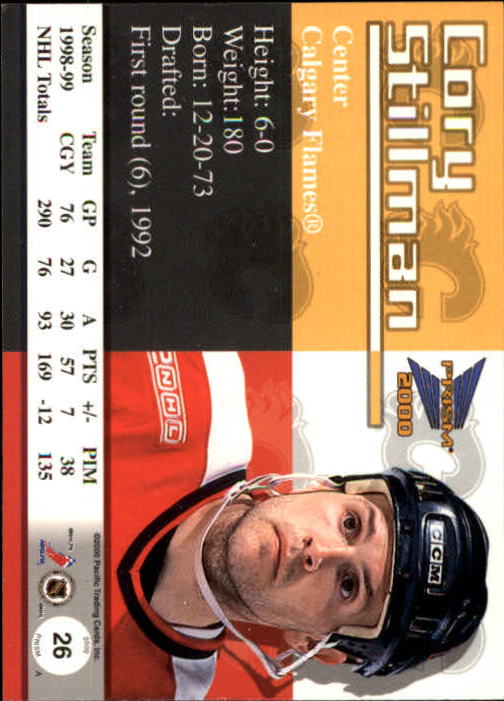 A5427- 1999-00 Pacific Prism Hk #s 1-150 +Rookies -You Pick- 15+ FREE US SHIP - Picture 51 of 293