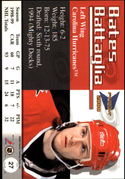 A5427- 1999-00 Pacific Prism Hk #s 1-150 +Rookies -You Pick- 15+ FREE US SHIP - Picture 53 of 293