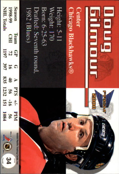 A5427- 1999-00 Pacific Prism Hk #s 1-150 +Rookies -You Pick- 15+ FREE US SHIP - Picture 67 of 293