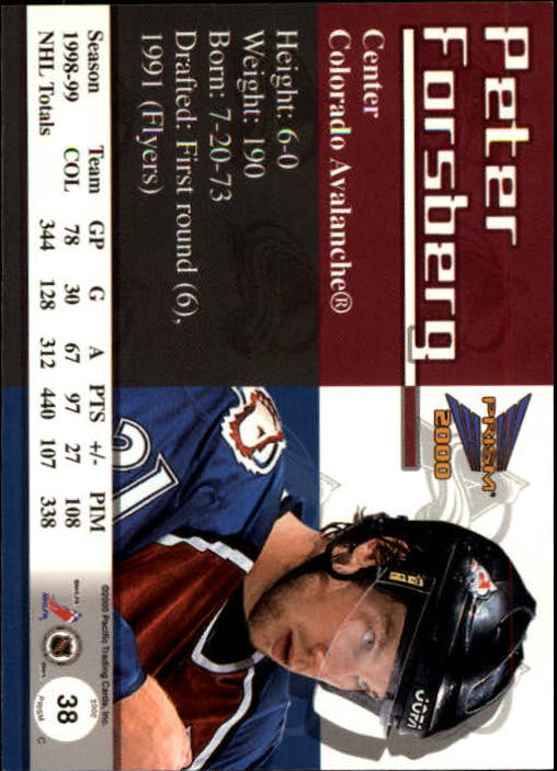 A5427- 1999-00 Pacific Prism Hk #s 1-150 +Rookies -You Pick- 15+ FREE US SHIP - Picture 75 of 293