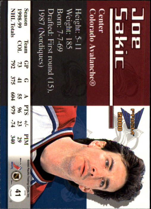 A5427- 1999-00 Pacific Prism Hk #s 1-150 +Rookies -You Pick- 15+ FREE US SHIP - Picture 81 of 293