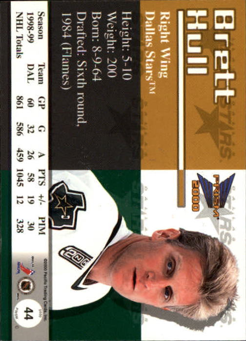 A5427- 1999-00 Pacific Prism Hk #s 1-150 +Rookies -You Pick- 15+ FREE US SHIP - Picture 87 of 293