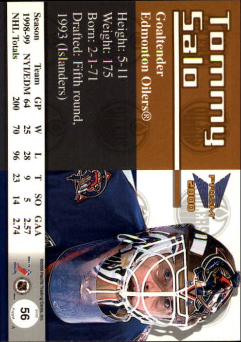 A5427- 1999-00 Pacific Prism Hk #s 1-150 +Rookies -You Pick- 15+ FREE US SHIP - Picture 111 of 293