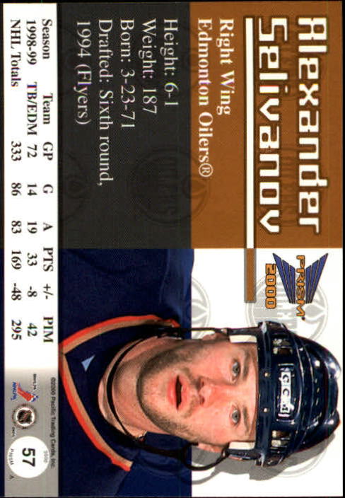 A5427- 1999-00 Pacific Prism Hk #s 1-150 +Rookies -You Pick- 15+ FREE US SHIP - Picture 113 of 293