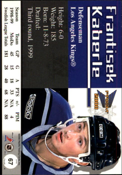 A5427- 1999-00 Pacific Prism Hk #s 1-150 +Rookies -You Pick- 15+ FREE US SHIP - Picture 133 of 293