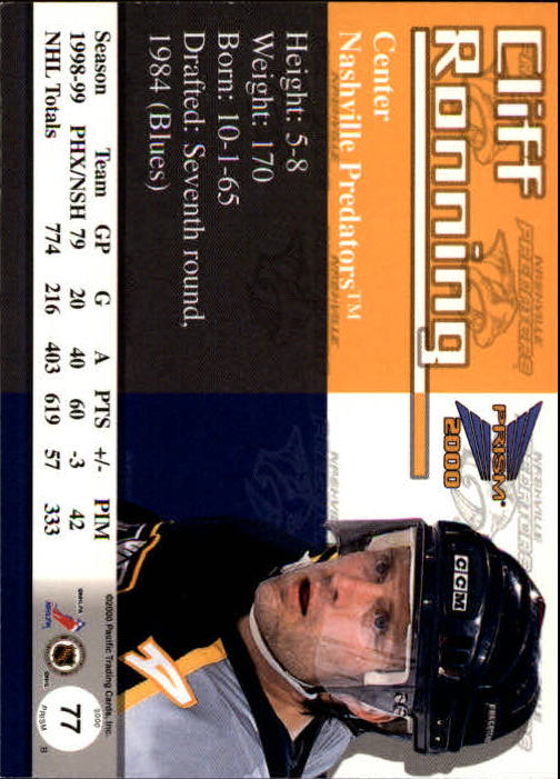 A5427- 1999-00 Pacific Prism Hk #s 1-150 +Rookies -You Pick- 15+ FREE US SHIP - Picture 153 of 293
