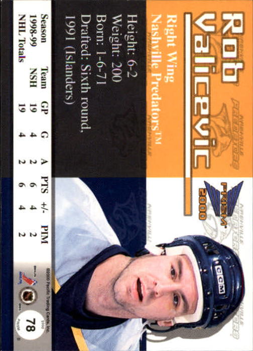 A5427- 1999-00 Pacific Prism Hk #s 1-150 +Rookies -You Pick- 15+ FREE US SHIP - Picture 155 of 293