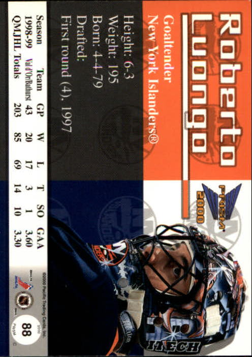 A5427- 1999-00 Pacific Prism Hk #s 1-150 +Rookies -You Pick- 15+ FREE US SHIP - Picture 173 of 293