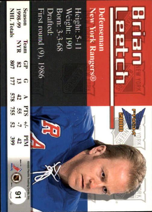 A5427- 1999-00 Pacific Prism Hk #s 1-150 +Rookies -You Pick- 15+ FREE US SHIP - Picture 179 of 293