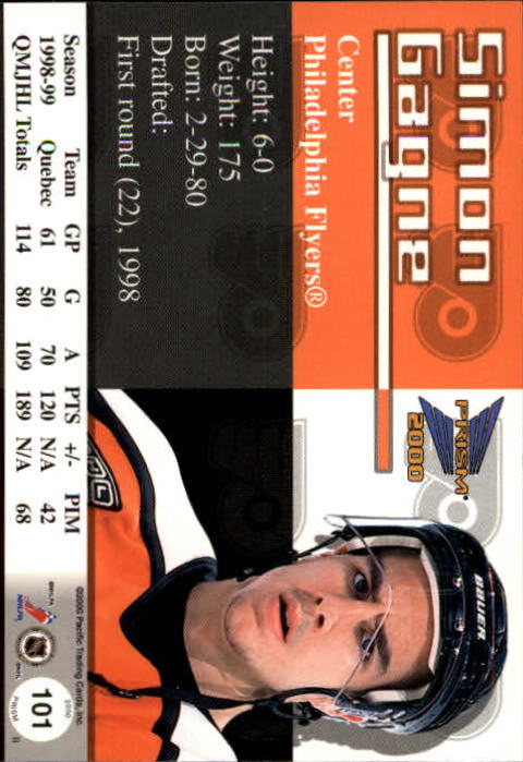 A5427- 1999-00 Pacific Prism Hk #s 1-150 +Rookies -You Pick- 15+ FREE US SHIP - Picture 199 of 293