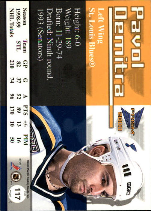 A5427- 1999-00 Pacific Prism Hk #s 1-150 +Rookies -You Pick- 15+ FREE US SHIP - Picture 227 of 293