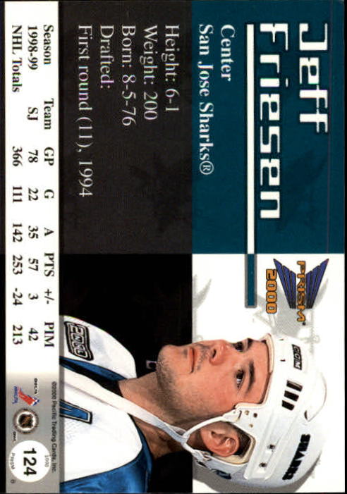 A5427- 1999-00 Pacific Prism Hk #s 1-150 +Rookies -You Pick- 15+ FREE US SHIP - Picture 241 of 293