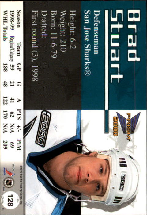 A5427- 1999-00 Pacific Prism Hk #s 1-150 +Rookies -You Pick- 15+ FREE US SHIP - Picture 249 of 293