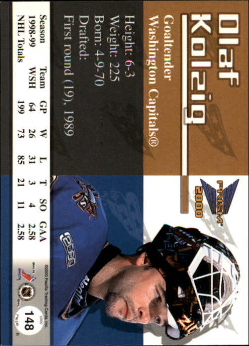 A5427- 1999-00 Pacific Prism Hk #s 1-150 +Rookies -You Pick- 15+ FREE US SHIP - Picture 289 of 293