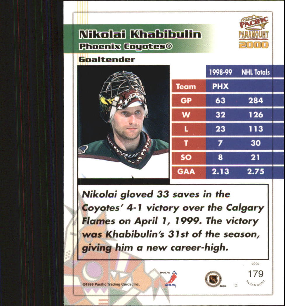 Sports Card Back