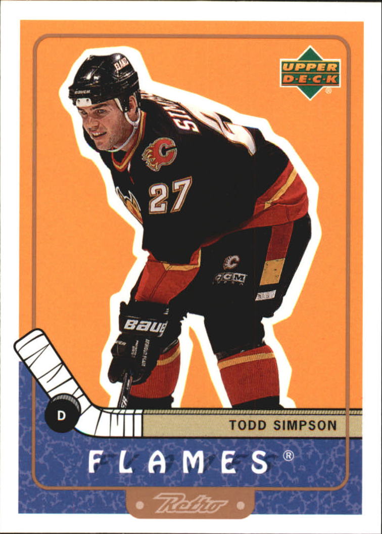 1999-00 Upper Deck Retro #10 Todd Simpson