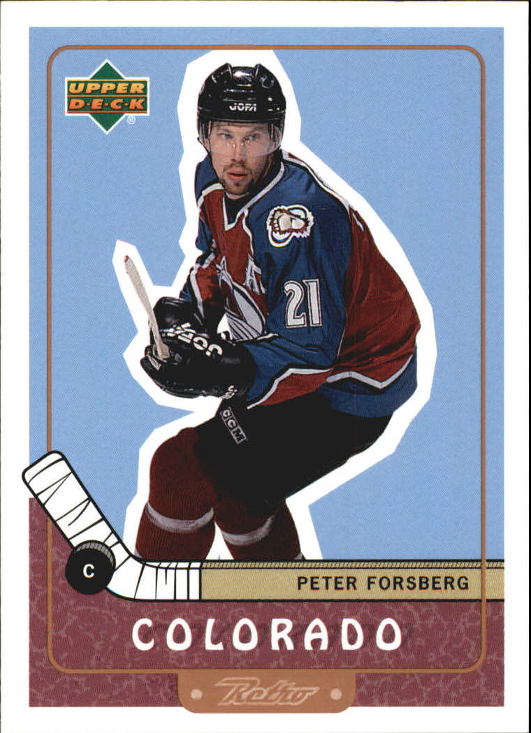 1999-00 Upper Deck Retro #19 Peter Forsberg