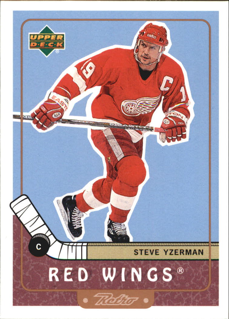 1999-00 Upper Deck Retro #27 Steve Yzerman