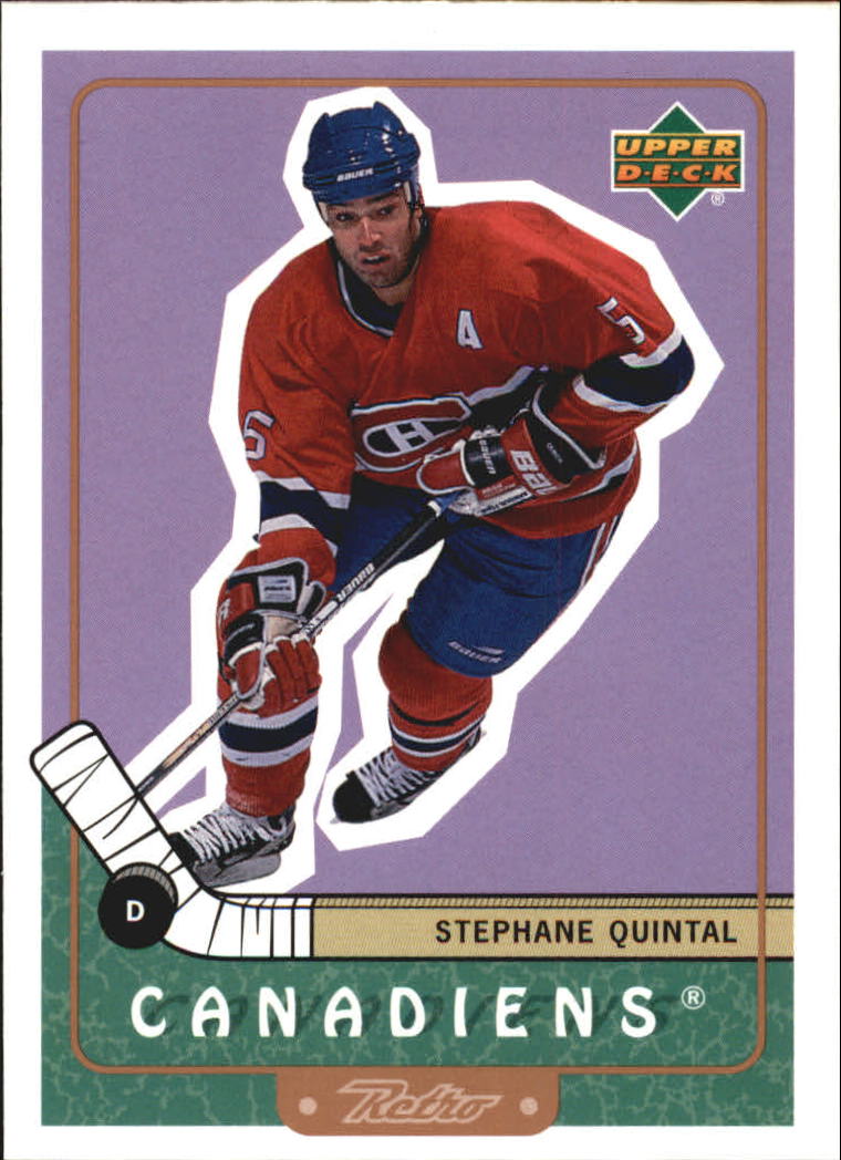 1999-00 Upper Deck Retro #40 Stephane Quintal