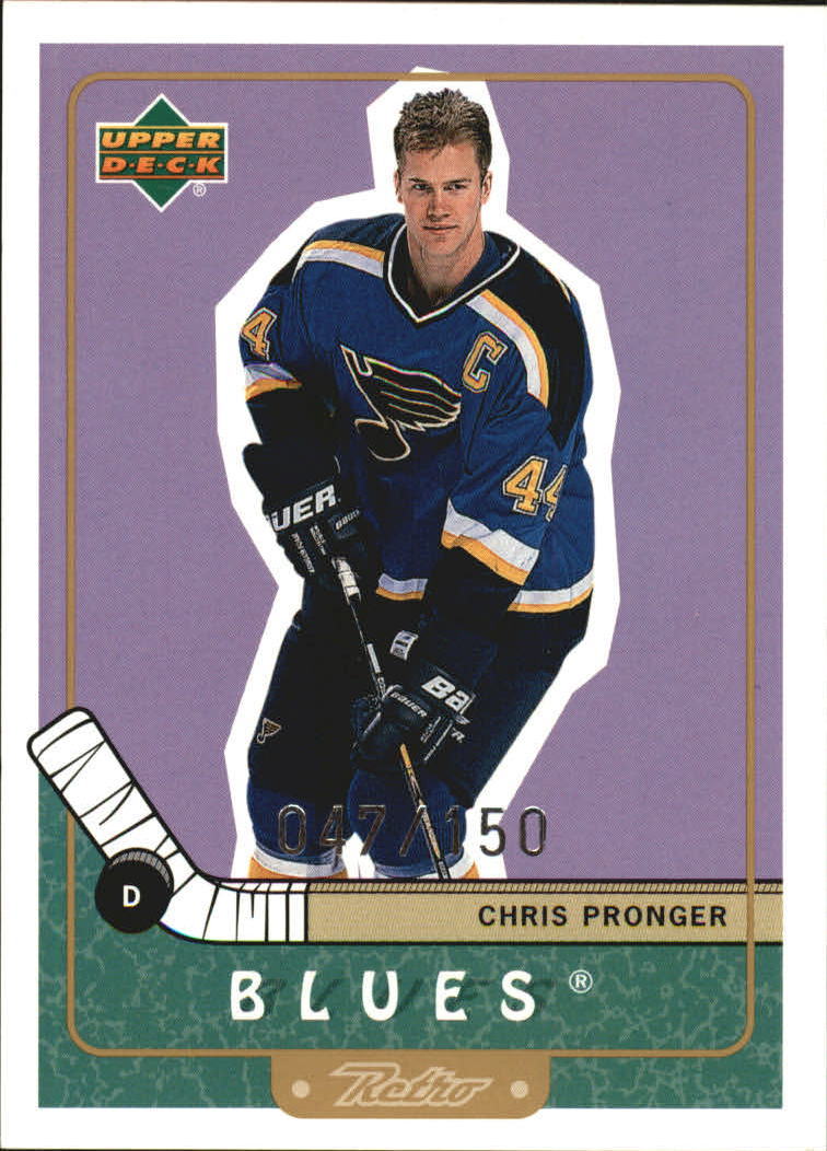 1999-00 Upper Deck Retro Gold #68 Chris Pronger