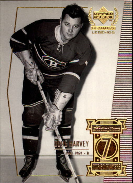 1999-00 Upper Deck Century Legends #7 Doug Harvey