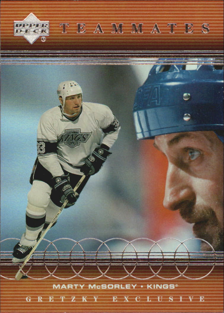 1999-00 Upper Deck Gretzky Exclusives #61 Marty McSorley TM/Wayne Gretzky