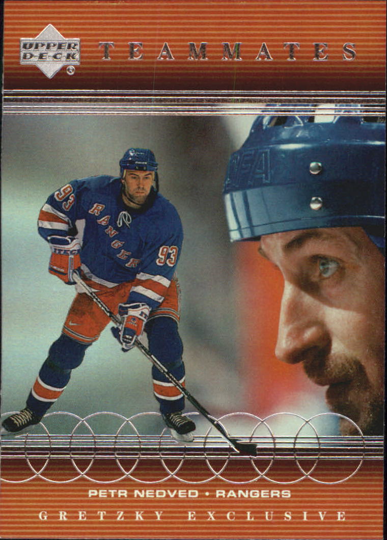 1999-00 Upper Deck Gretzky Exclusives #72 Petr Nedved TM/Wayne Gretzky