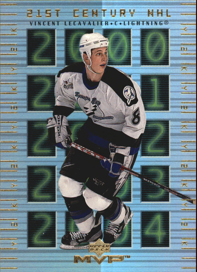 1999-00 Upper Deck MVP 21st Century NHL #5 Vincent Lecavalier