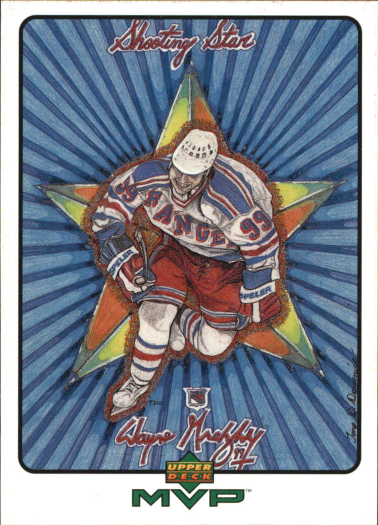 1999-00 Upper Deck MVP Draw Your Own Trading Card #W42 Wayne Gretzky