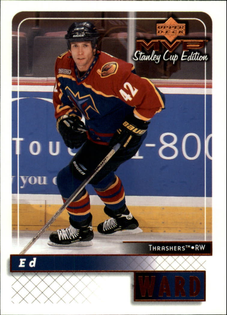 1999-00 Upper Deck MVP Stanley Cup Edition - #9 Ed Ward