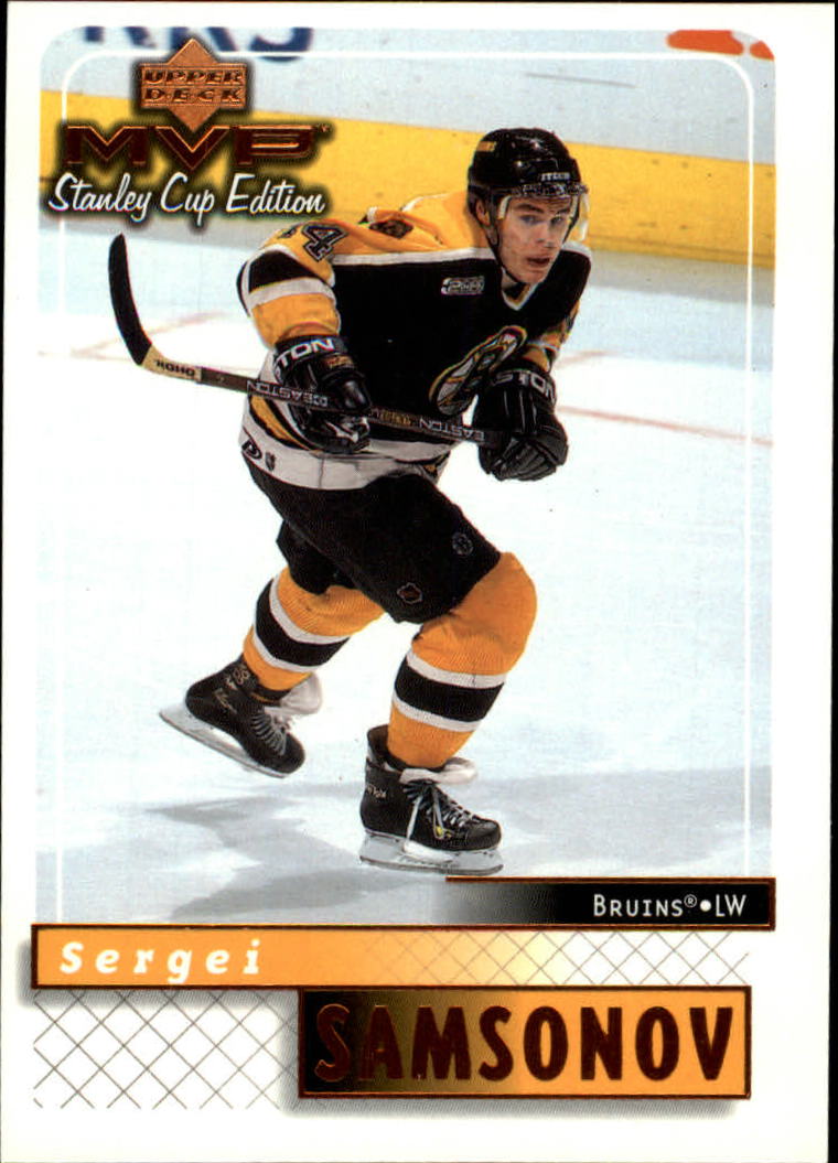 1999-00 Upper Deck MVP SC Edition #17 Sergei Samsonov