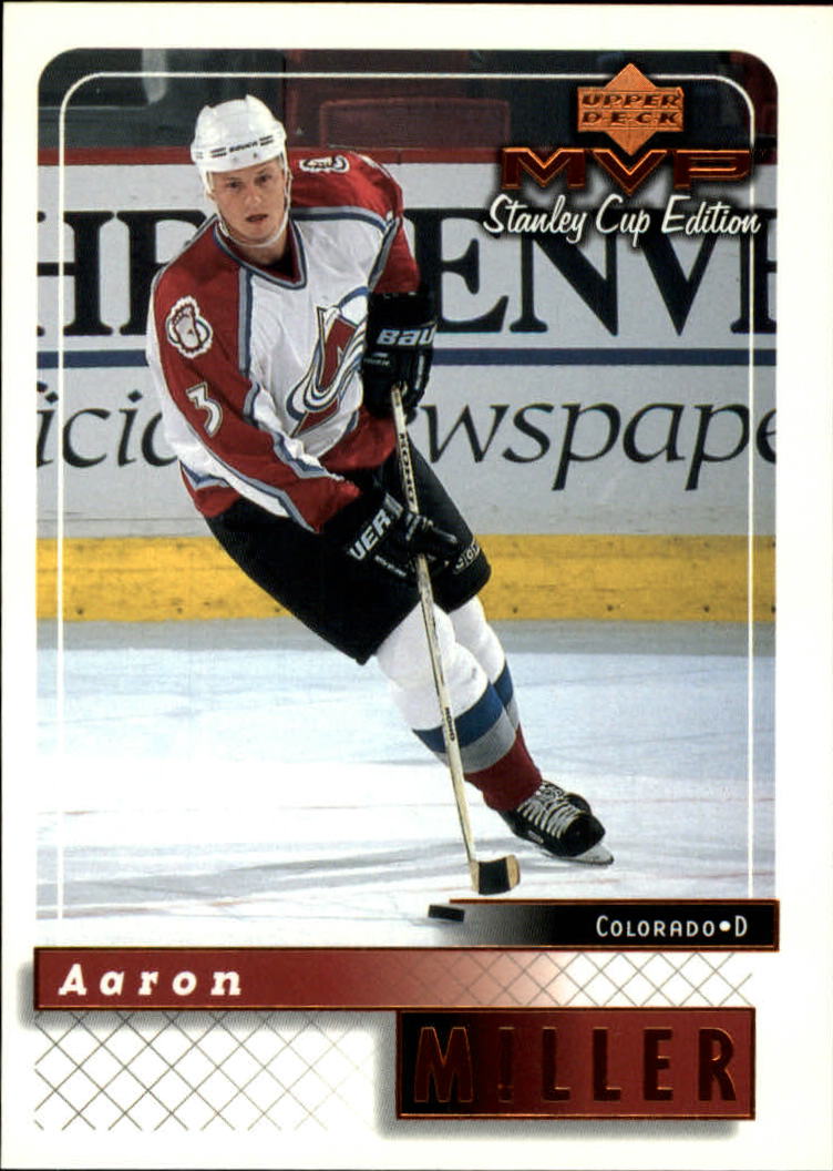 1999-00 Upper Deck MVP SC Edition #49 Aaron Miller