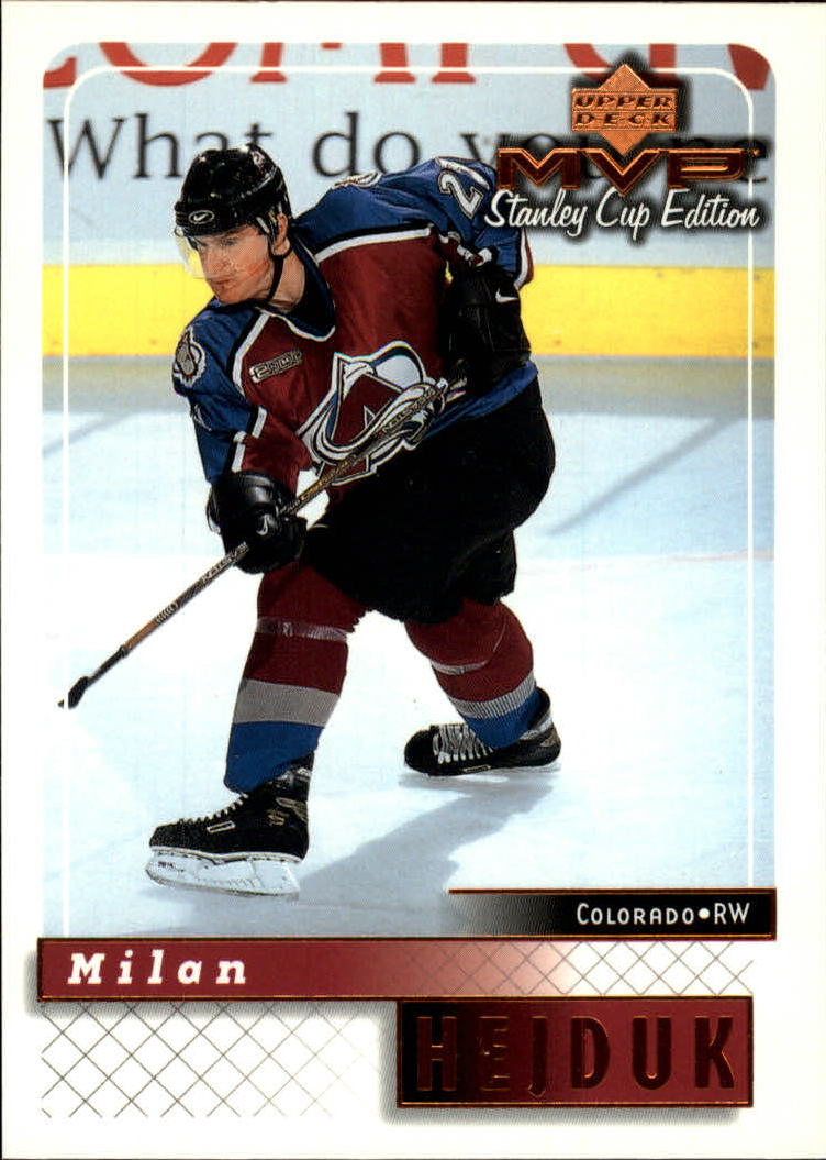 1999-00 Upper Deck MVP SC Edition #50 Milan Hejduk