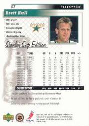 1999-00 Upper Deck MVP SC Edition #57 Brett Hull back image
