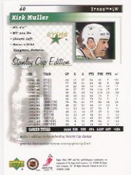 1999-00 Upper Deck MVP SC Edition #60 Kirk Muller back image