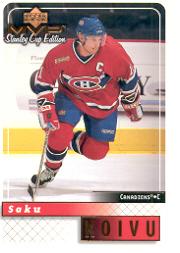 1999-00 Upper Deck MVP Stanley Cup Edition - #9 Ed Ward