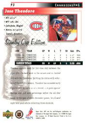 1999-00 Upper Deck MVP Stanley Cup Edition - #9 Ed Ward