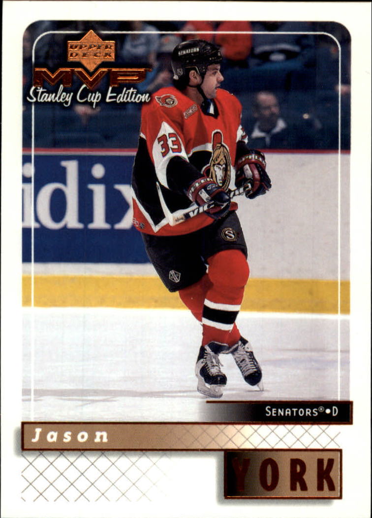 1999-00 Upper Deck MVP SC Edition #129 Jason York